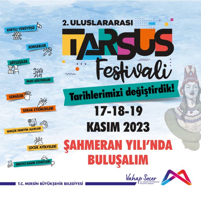 kinci Uluslararas Tarsus Festivali nl sanatlar arlayacak