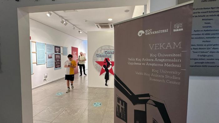 Ankara'da stiklalden stikbale ocuk Davamz' sergisi ald