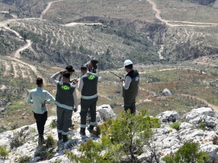 Mersinde yangn tatbikat iba eitimleri tamamland