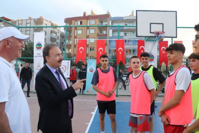 Siirtte 3x3 sokak basketbolu heyecan balad   