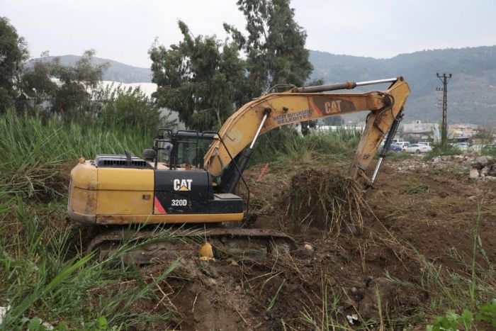 Hatay Bykehir Belediyesi derelerde nlem alyor