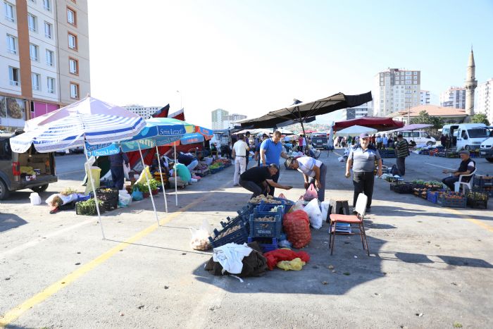 Melikgazi’de Organik Ky Pazar iin bavurular balyor