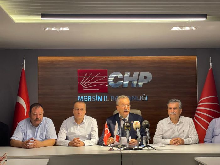 CHP Mersin l Bakan Aktay’dan 