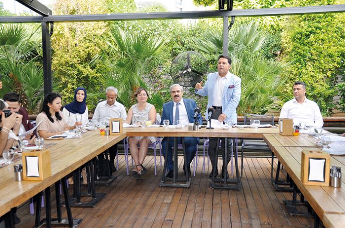 TISADn yeni ynetimi basnla bir araya geldi