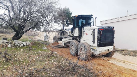 Glnar Belediyesi, yol bakm ve onarm almalarna devam ediyor