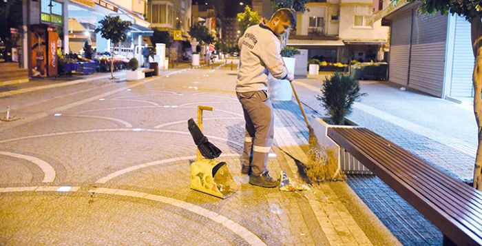 Yeniehirde temizlik mesaisi aralksz devam ediyor