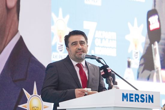 Ercik yeniden AK Parti Mersin l Bakanlna seildi