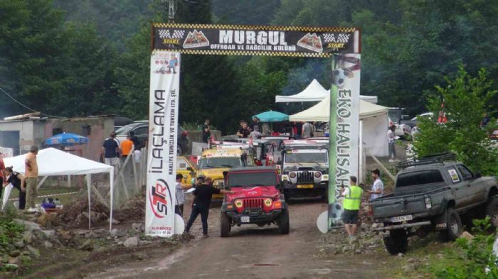 Karadeniz Offroad kupas ikinci yarlar Artvinde dzenledi