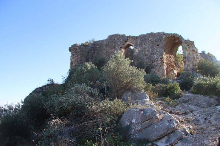 Tarihi kale restorasyon ile grkemine kavuacak