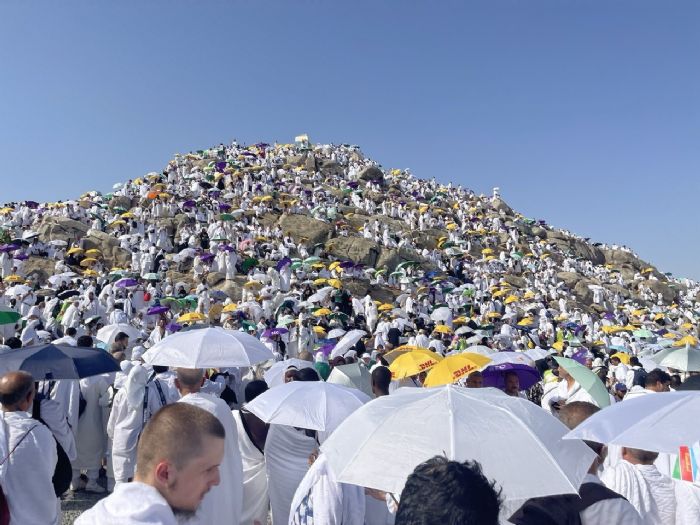 Hicri 1444 ylnn haclar Arafat’ta topland