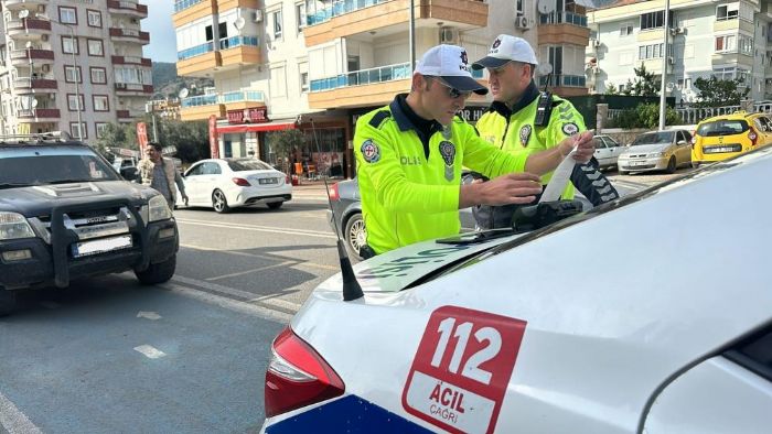 Alanya'da genel trafik uygulamas yapld