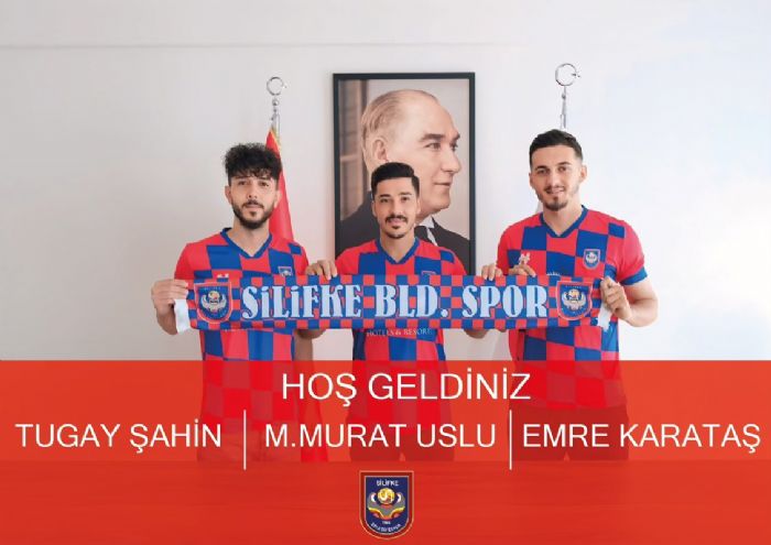 Silifke Belediyespor'da 3 transfer birden