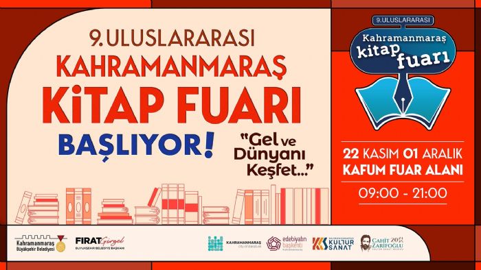 Anadolunun en byk kitap fuarnda edebiyat leni yaanacak