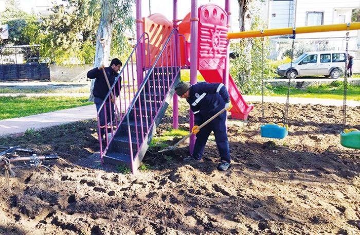 Toroslarda park ve yeil alanlar bakmdan geiyor