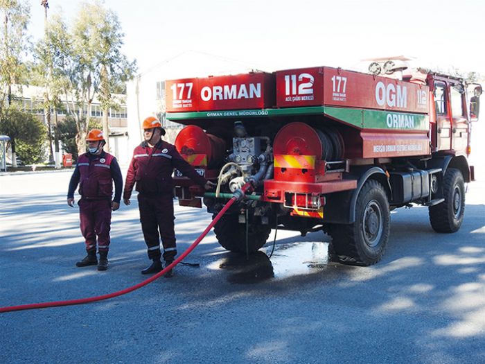 Mersin OGMnin orman yangnlaryla mcadele eitimleri tamamland