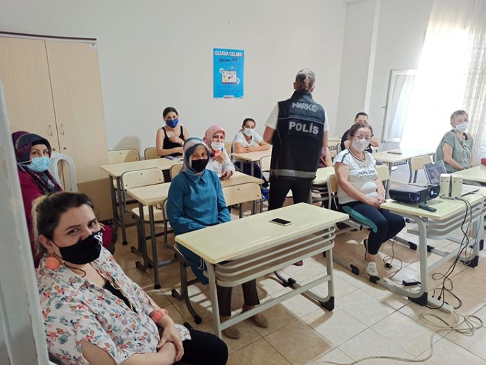 Mersin’de ’En yi Narkotik Polisi Anne’ projesi eitimleri sryor