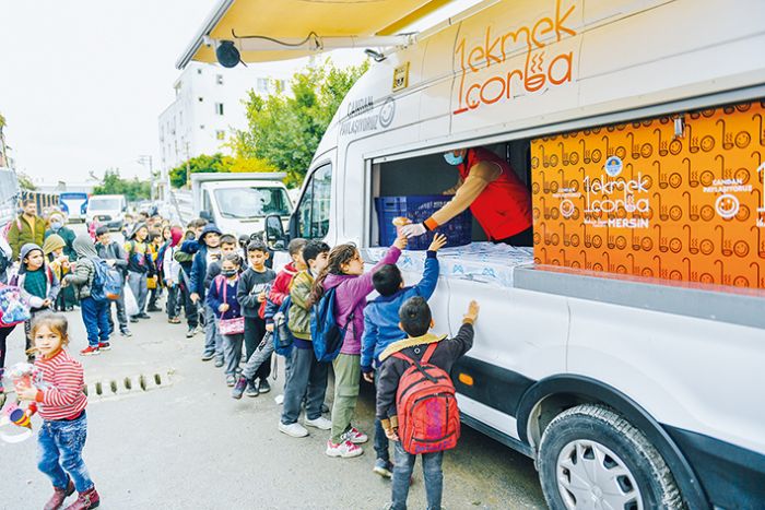 1 Ekmek 1 orba projesi tm gn hizmet verecek