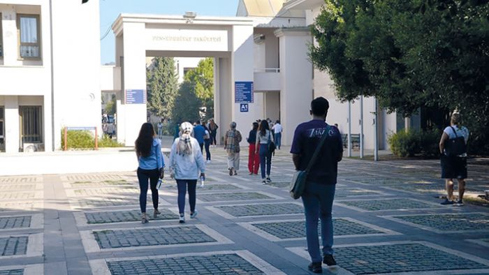 Mersin niversitesi’nde yz yze eitim balad