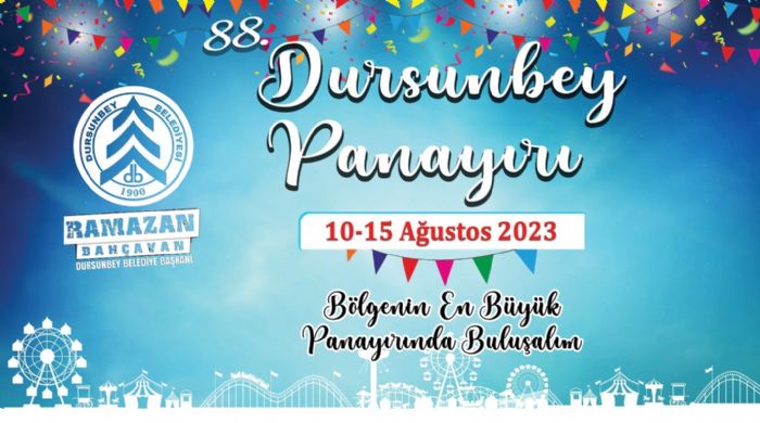 88. Dursunbey Panayr 10 Austos’ta Balayacak