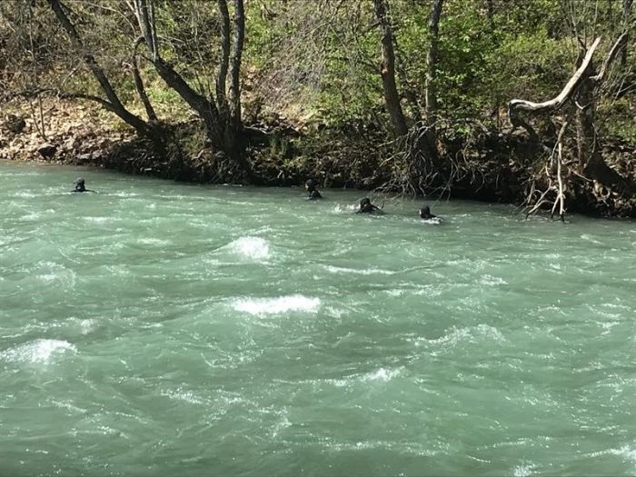 Tunceli Belediyesi dalg ekibinden, boulma vakalarna kar eitim