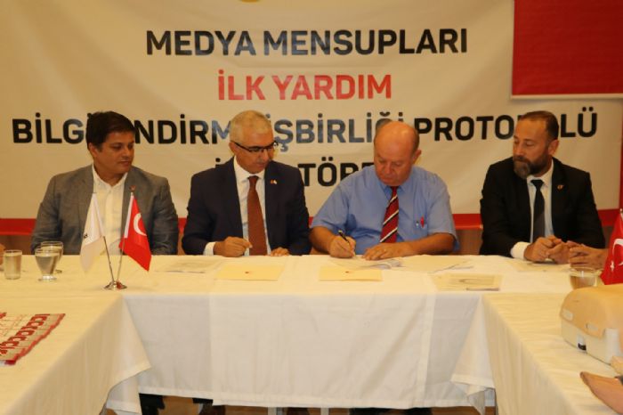 Medya Mensuplar lk Yardm Bilgilendirme  birlii Protokol Adanada imzaland