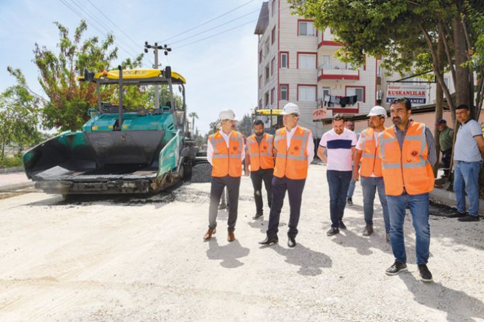 zyiit Cumhuriyet Mahallesinde almalar yerinde inceledi