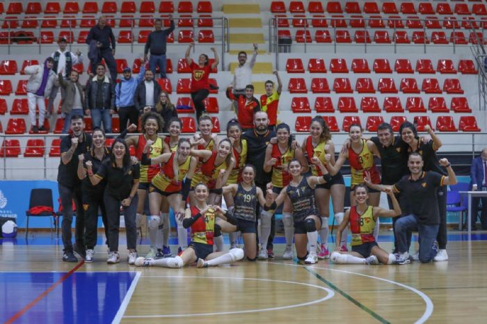 Gztepe Voleybol, deplasmanda gld   