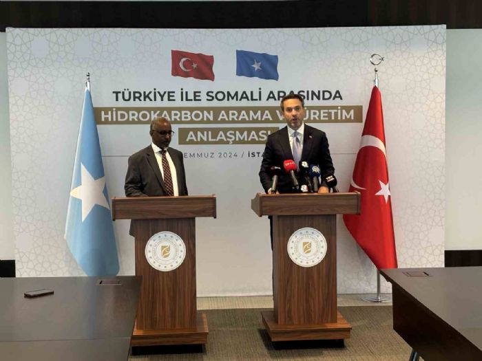 Trkiye ve Somali arasnda hidrokarbon anlamas imzaland