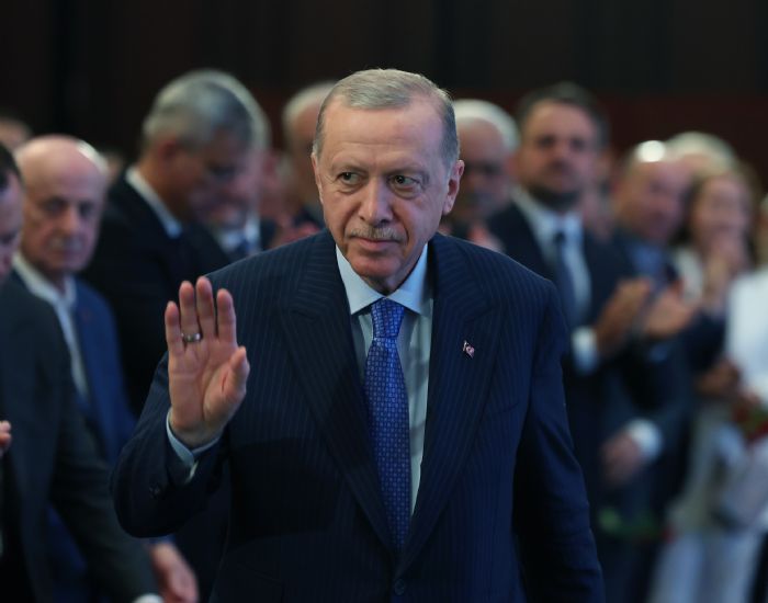 Cumhurbakan Erdoandan Narin aklamas