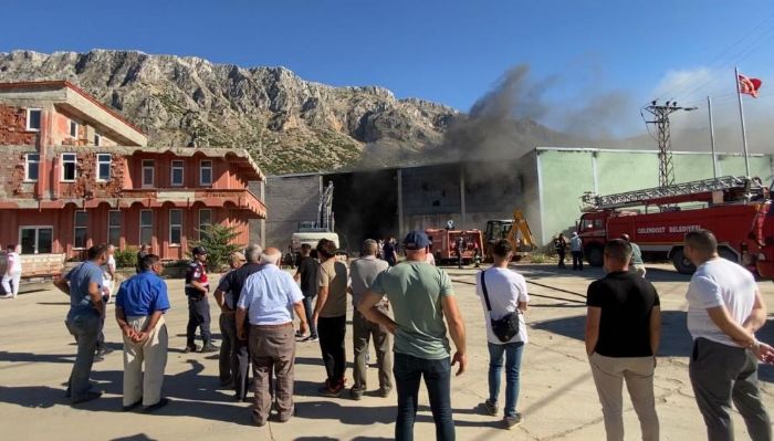 Souk hava deposu yangn sonucu kullanlamaz hale geldi