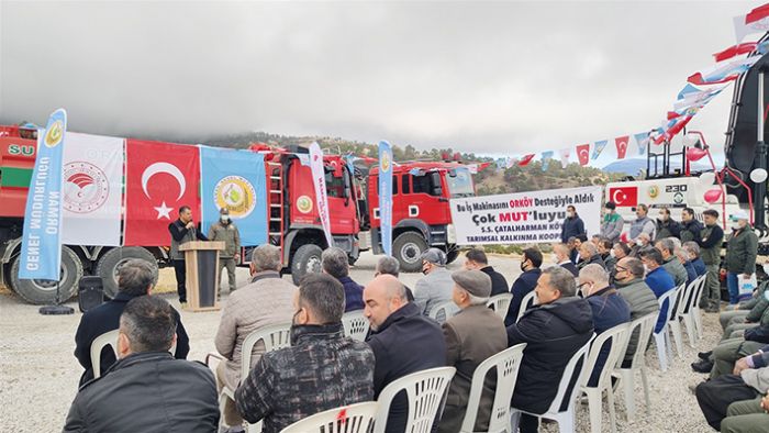 ORKYden reten orman kyllerine ve kooperatiflere destek