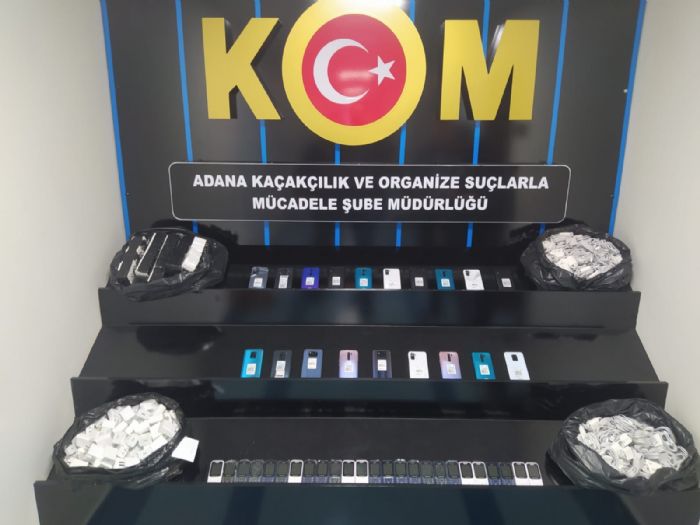 Adana’da kaaklk operasyonu