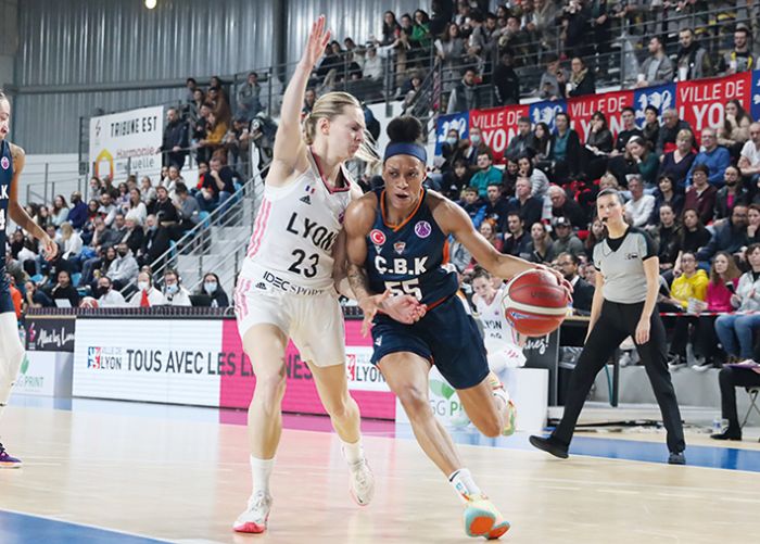 LDLC Asvel Feminin - BK Mersin Yeniehir Belediyesi: 64-77