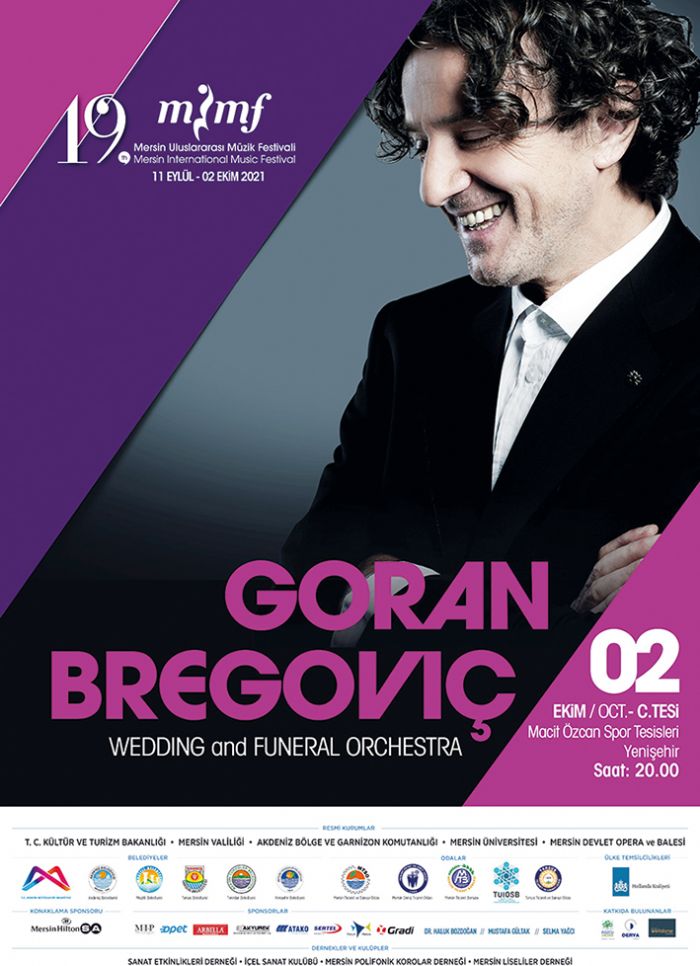 Goran Bregovi, mzik festivalinde Mersinlilerle buluacak