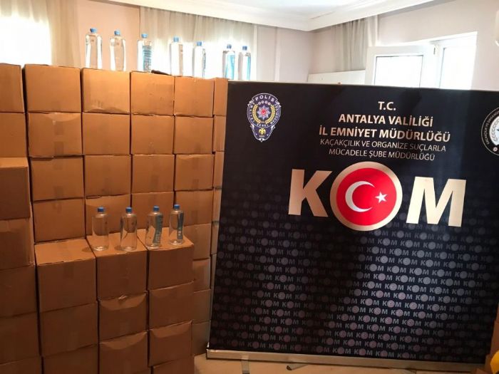 Polis ve Jandarmadan e zamanl Alkol Operasyonu gerekletirildi