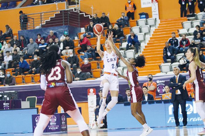 Biti Kadnlar Trkiye Kupas: ukurova Basketbol Mersin Yeniehir Belediyesi: 81- Hatayspor: 58