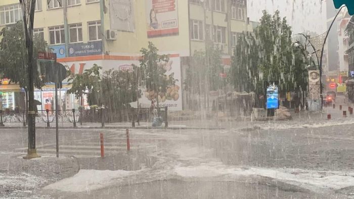 Ispartada dolu ya etkili oldu, srcler zor anlar yaad