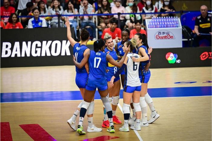 Kadnlar Voleybol Milletler Ligi'nde ampiyon talya