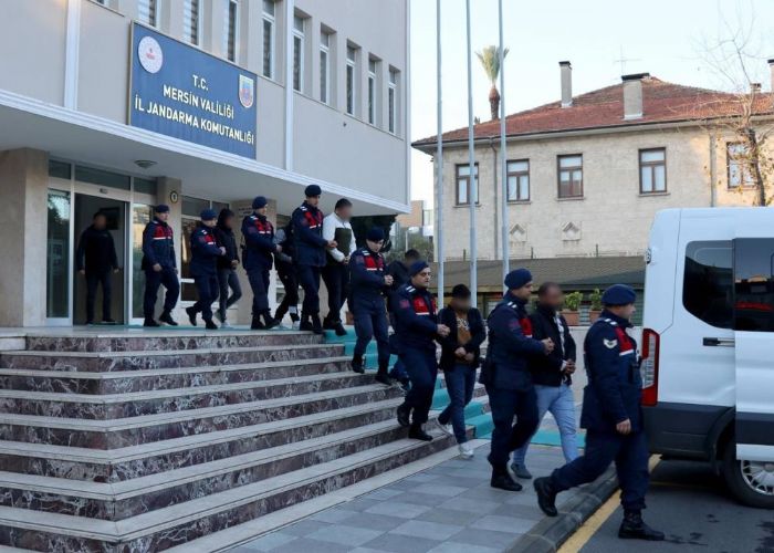 Mersin'de PKK operasyonu kapsamnda 7 pheli yakaland