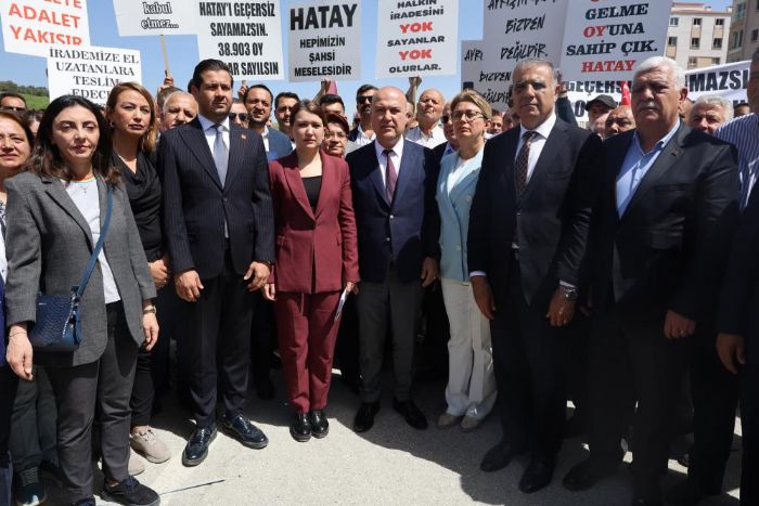 Hatay'da CHP'den itiraz geldi