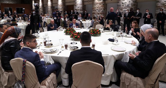 Erdoan, ilk iftar ehit aileleri ile yapacak 