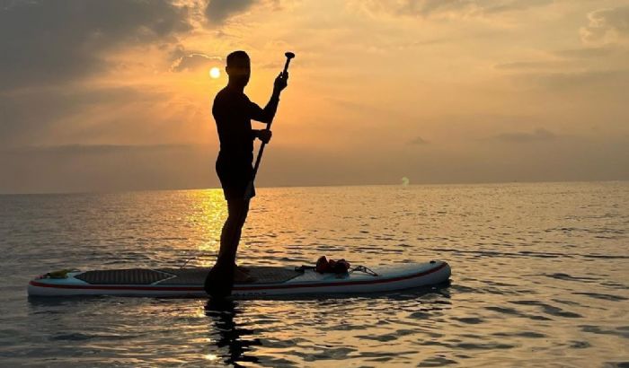 Paddle Board tutkunlar Mersin’e yeni bir siluet katyor