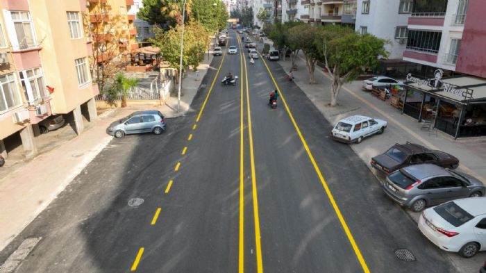 Silifkede Celal Bayar Caddesi asfaltland