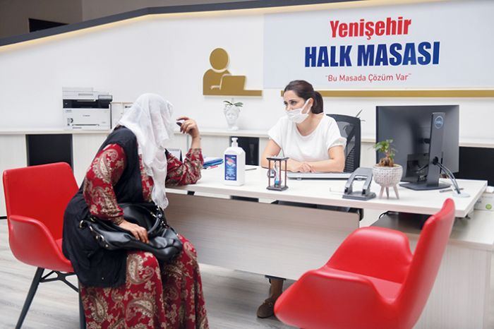 Yeniehir Halk Masas 52 bin 525 talebi sonulandrd