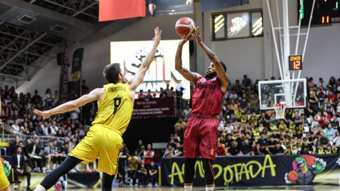 Mersin MSK, Gaziantep Basketbol karsnda bir kez daha stn 