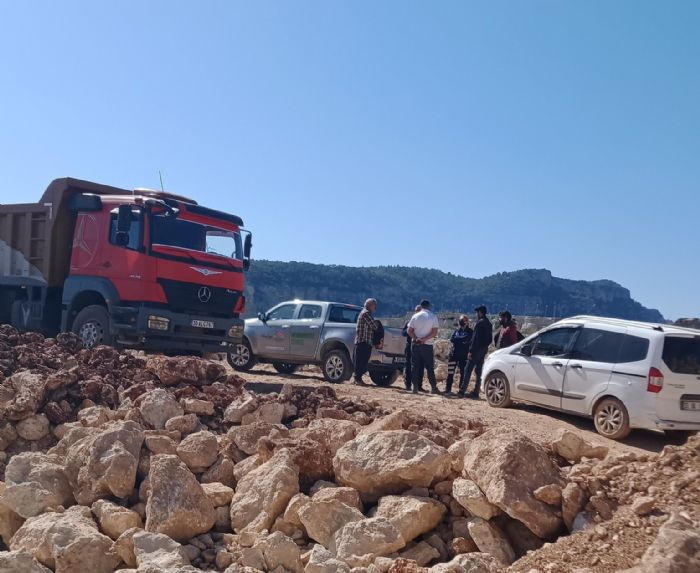 Mersin'de hafriyat skandal: TOK inaatndan kan molozlar yeniden ayn blgeye dkld