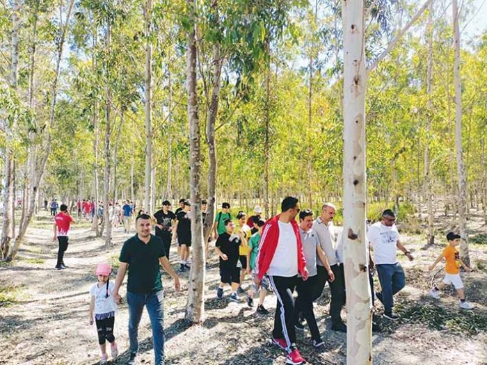 Mersin OGMden Genlik Haftasnda ekoturizm etkinlikleri