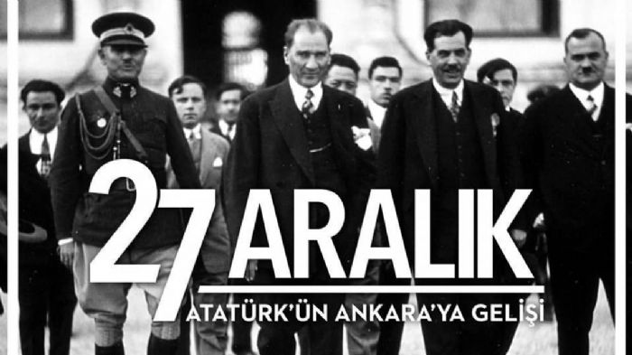 ATO Bakan Baran'dan, Atatrk'n Ankara'ya geliinin 104. yl dnm mesaj