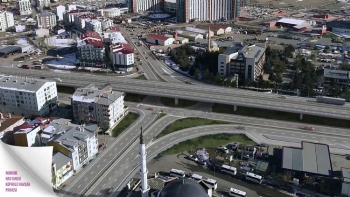 Sivas Belediyesinden trafii rahatlatacak proje, trafik ak kesintisiz salanacak