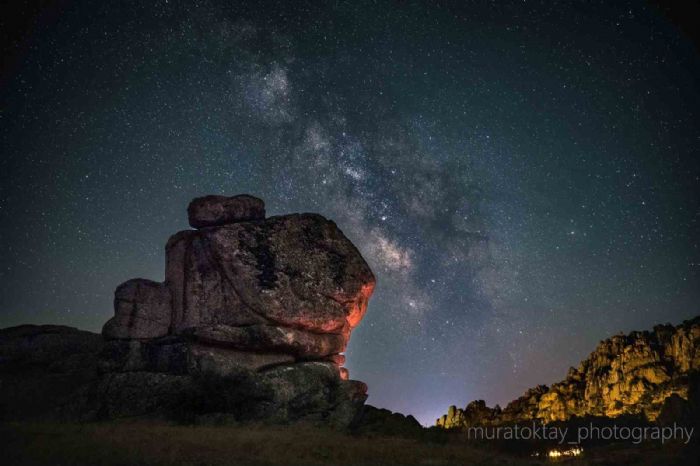 Eskiehirli fotorafnn objektifinden samanyolu karesi mest etti